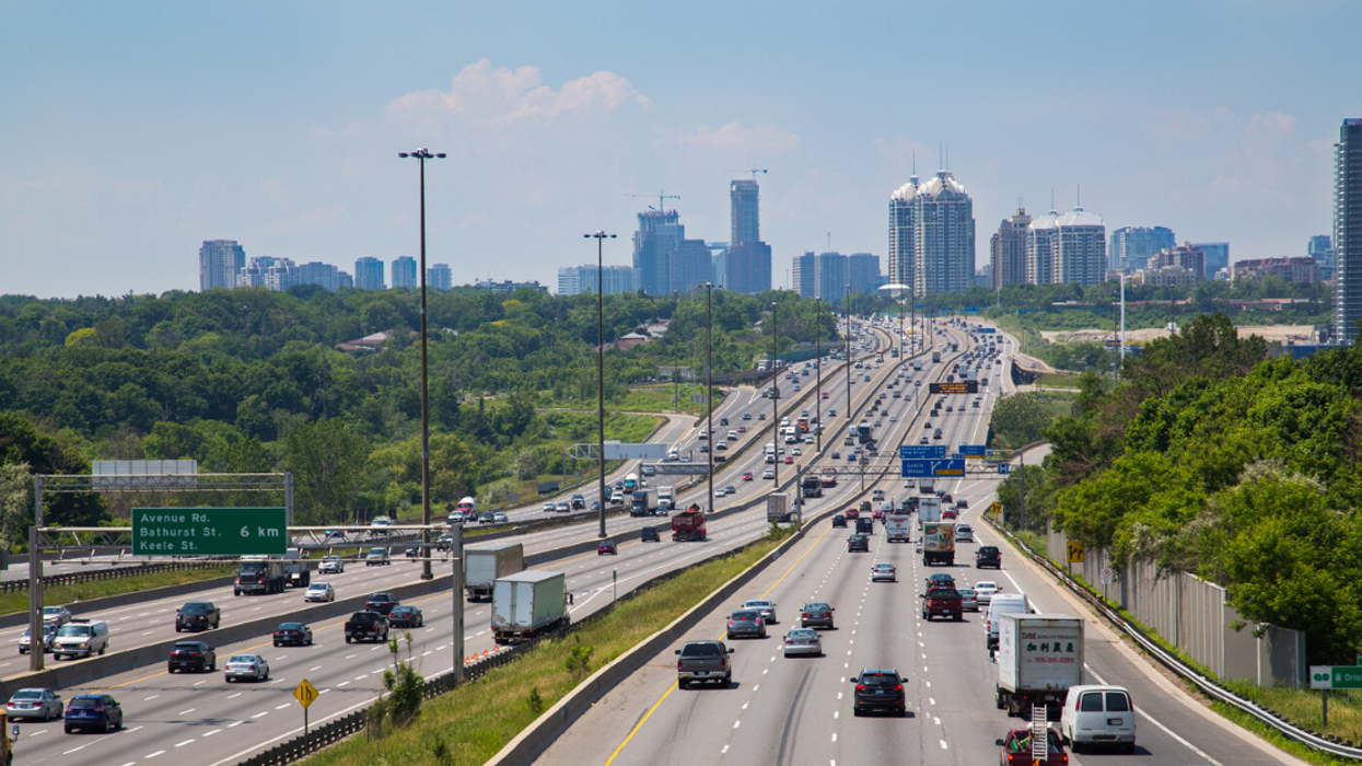 Highway 401 in Toronto.