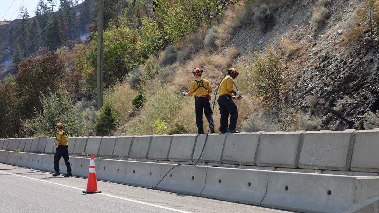 Highway reopens in B.C. wildfire evacuation zone