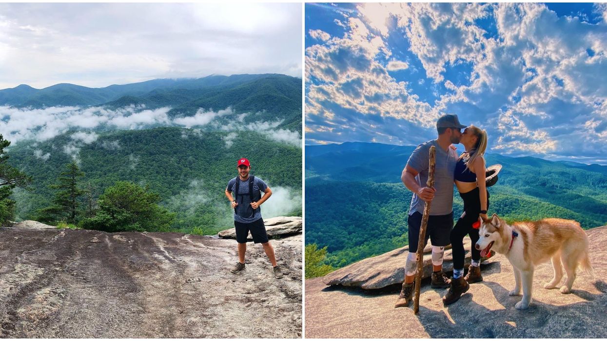 Hike North Carolina's Pisgah National Forest For Sky High Cloud Views On This Trail