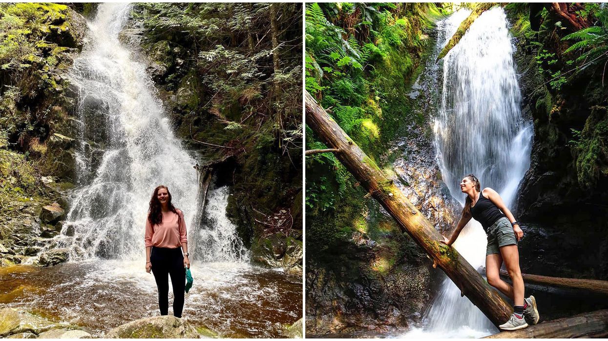 Hiking Trail Near Vancouver Doubles Your Waterfall Fun & It's Super Easy