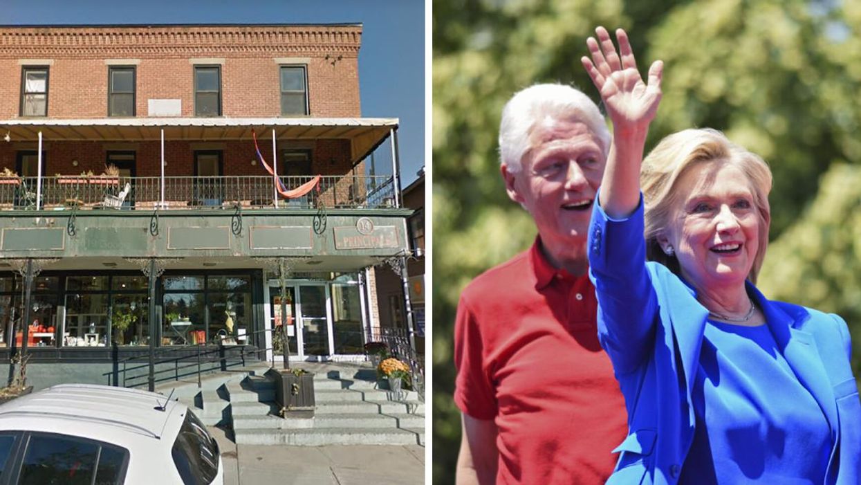 Hillary et Bill Clinton sont en vacances au Québec