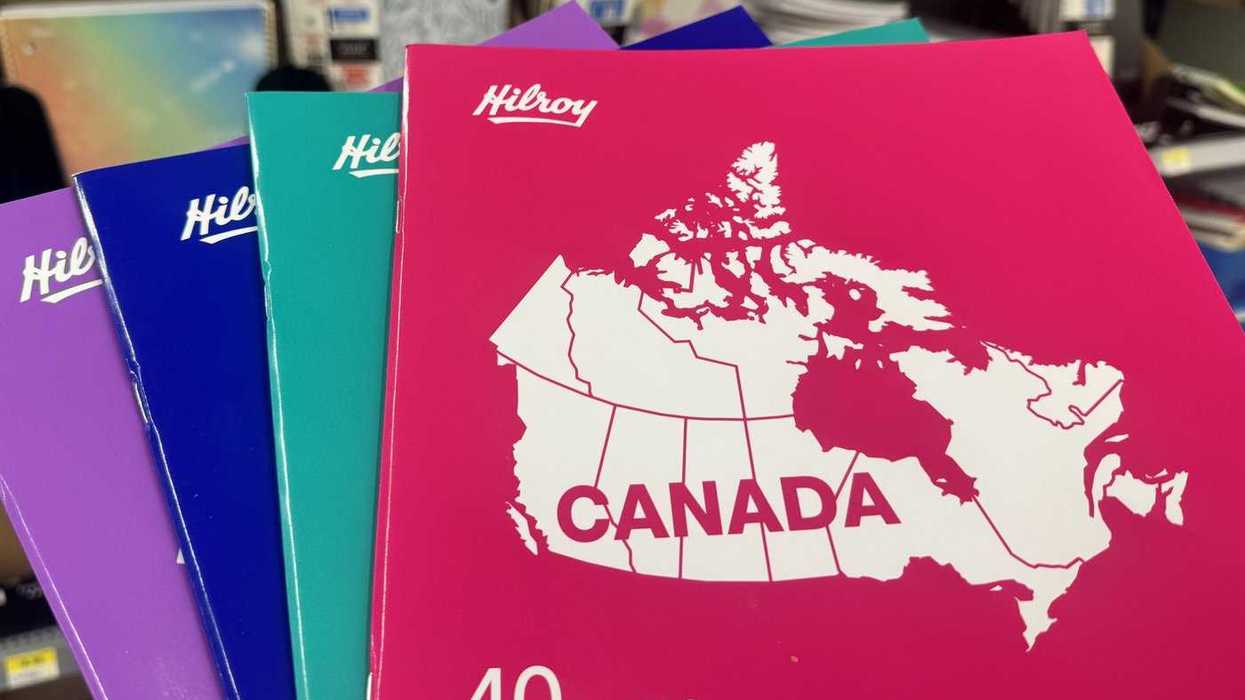 Hilroy apologizes for inaccurate Canadian map