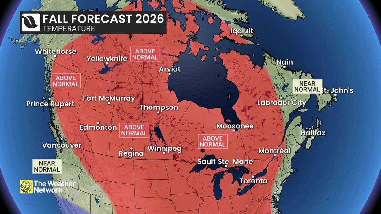 Historic El Nino points to mild fall across Canada