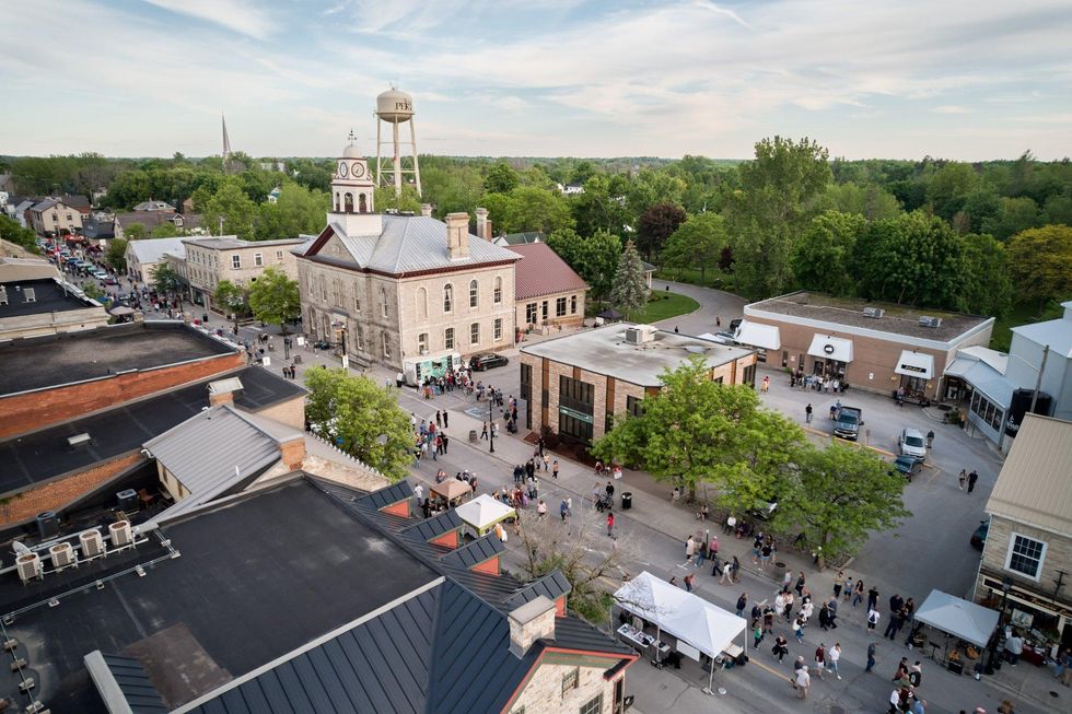 Historic streets of downtown Perth.
