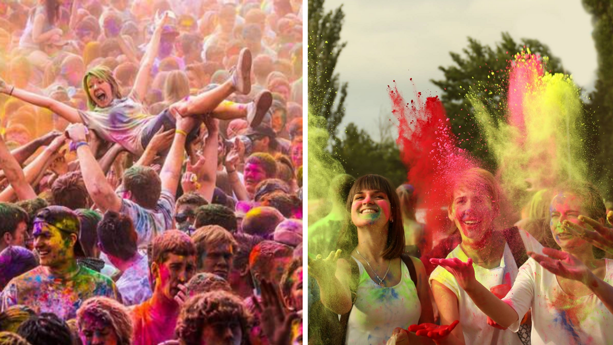 Holi Festival des couleurs à Montréal