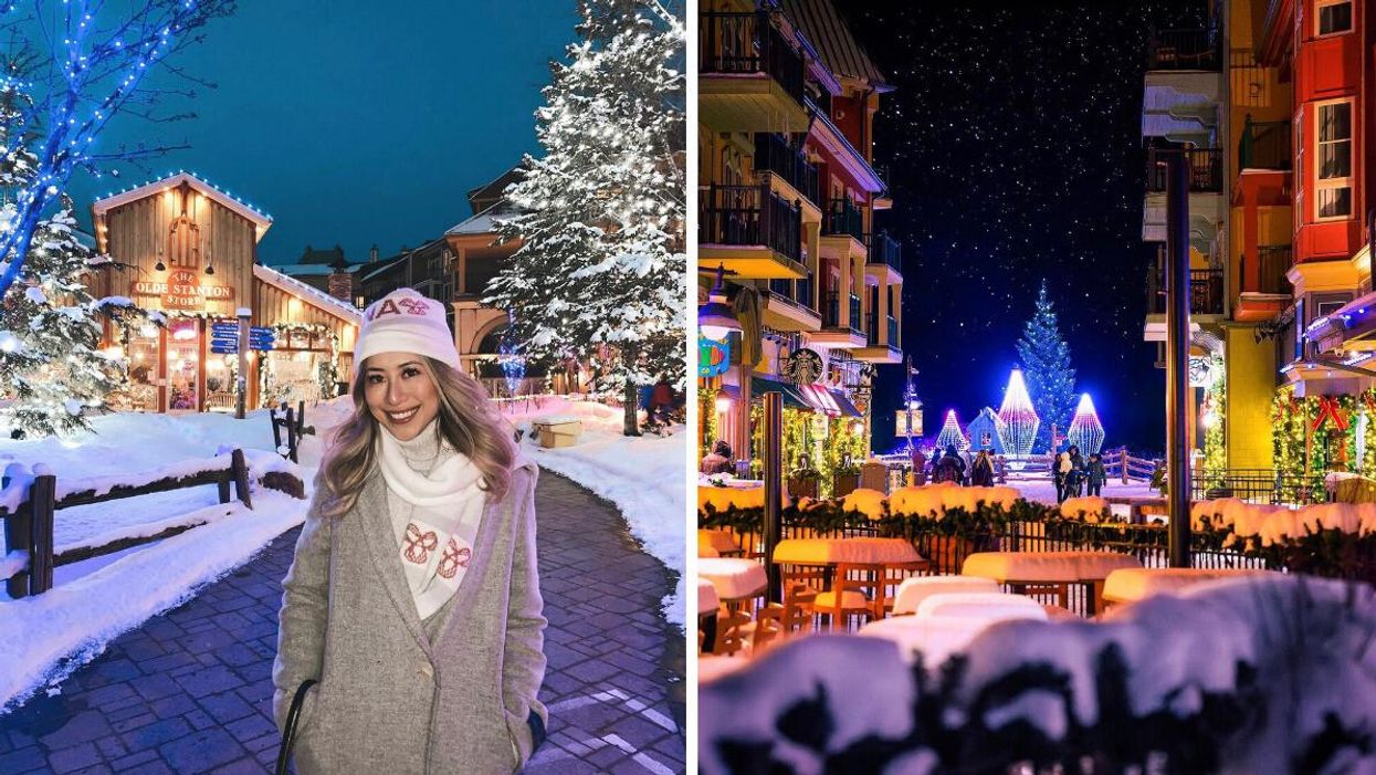 Holiday Magic at Blue Mountain Village.