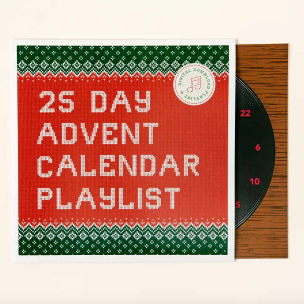 Holiday Scratch Off Advent Calendar Playlist.