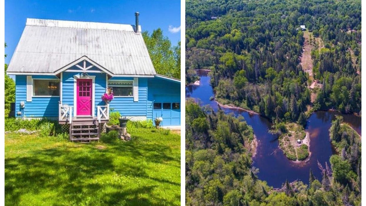 Home For Sale In Haliburton Ontario Comes With A Giant River