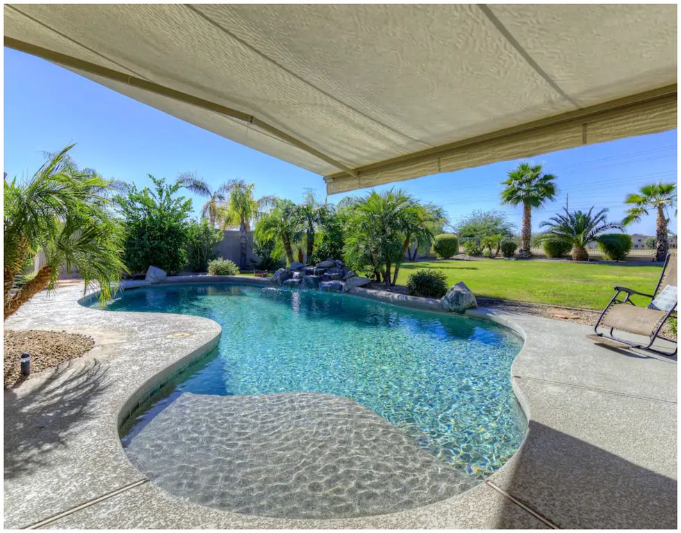 Home On Golf Course.