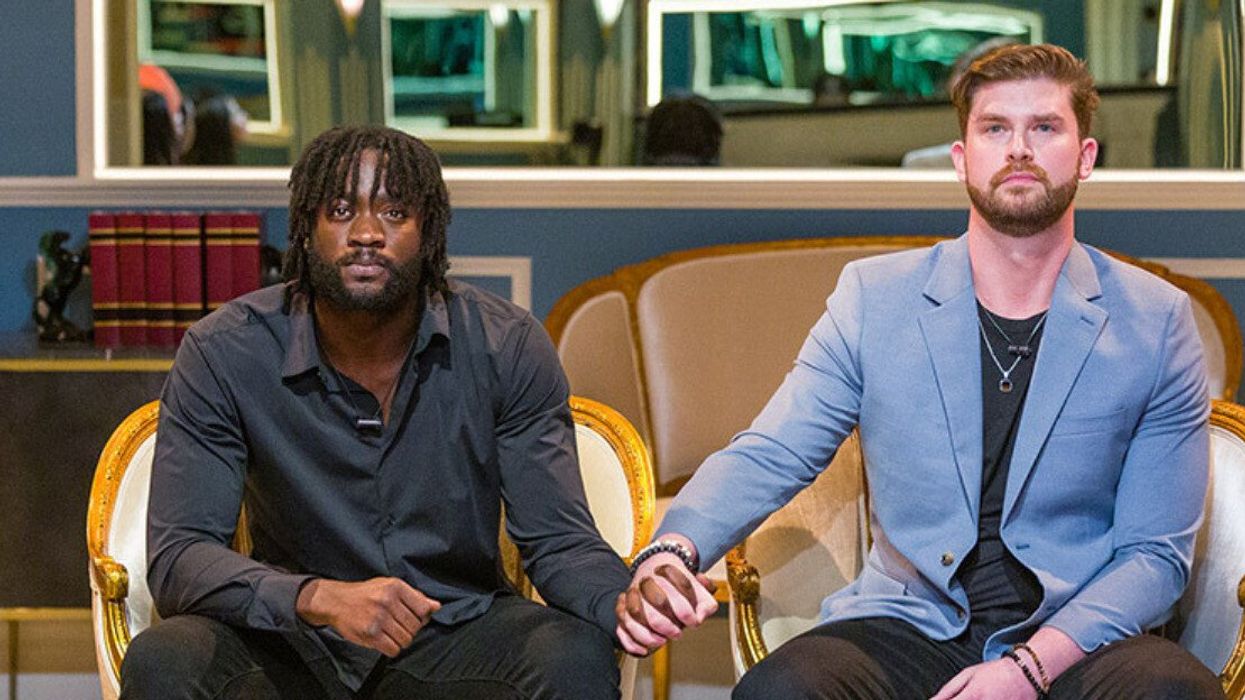 Hope Agbolosoo and Jonathan Leonard on Big Brother Canada season 11.