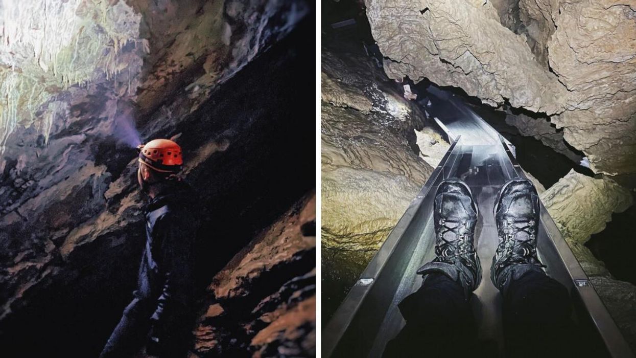 Horne Lake Caves.