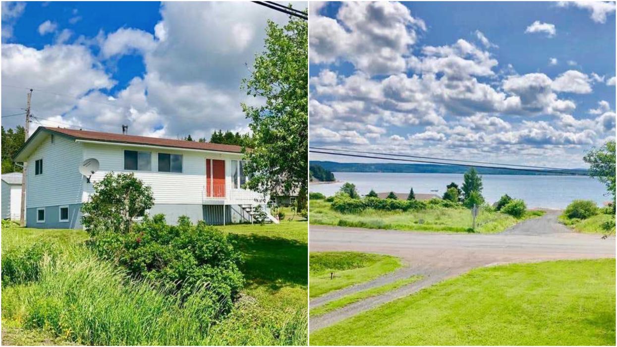 House For Sale In Newfoundland Is Right By The Water & Under $130K