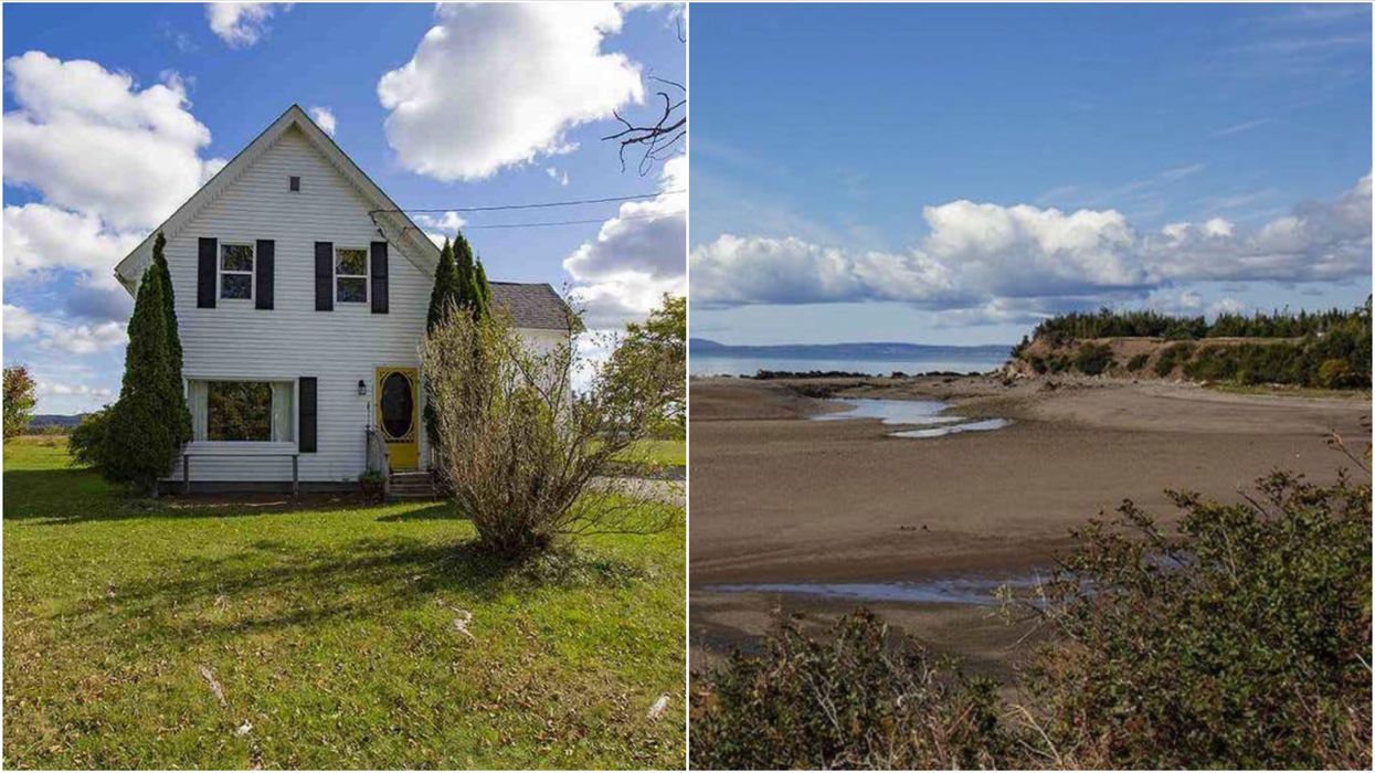 House For Sale In Nova Scotia Is Basically On The Beach & Costs Less Than $160K