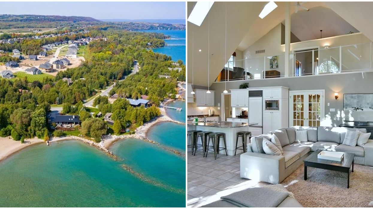 House For Sale In Ontario Is Steps Away From Stunning Turquoise Waters