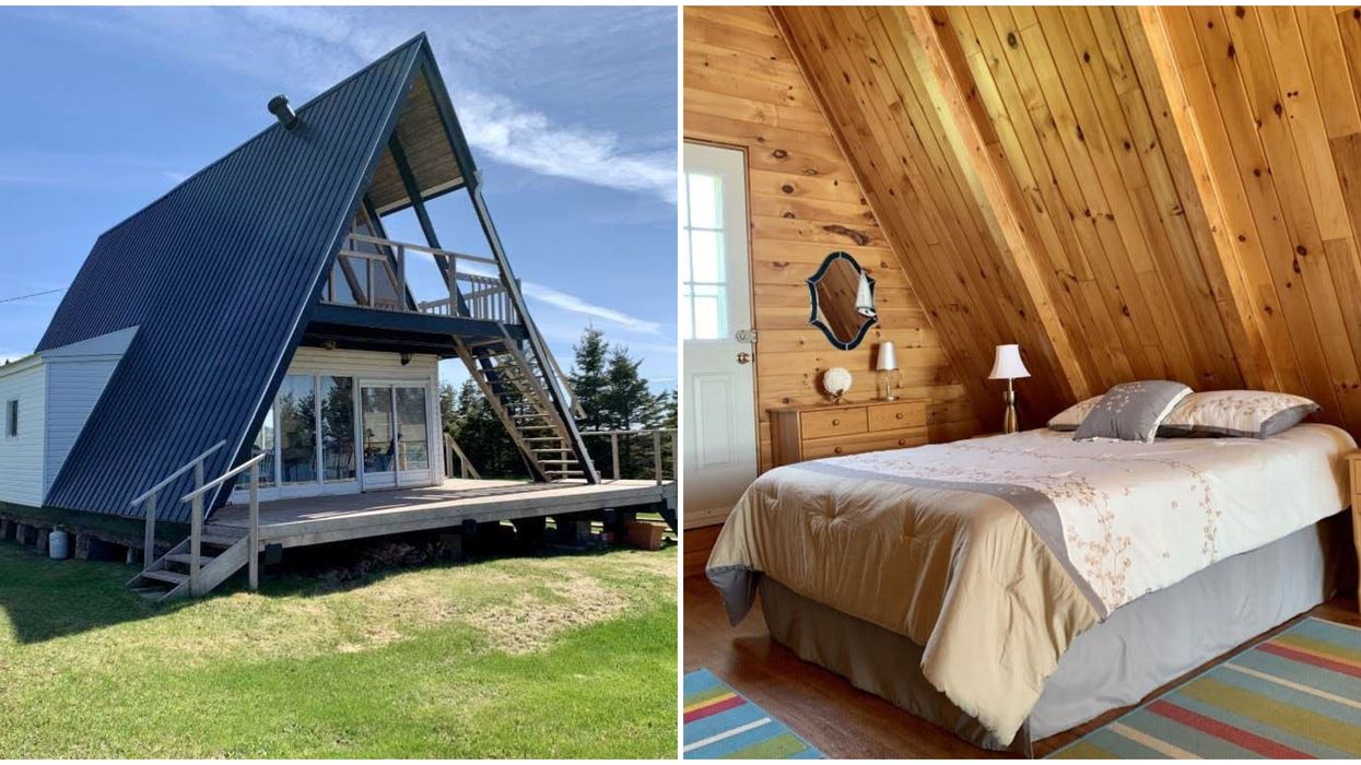 House For Sale In PEI Looks Like A Supersized Tent & It's So Cheap