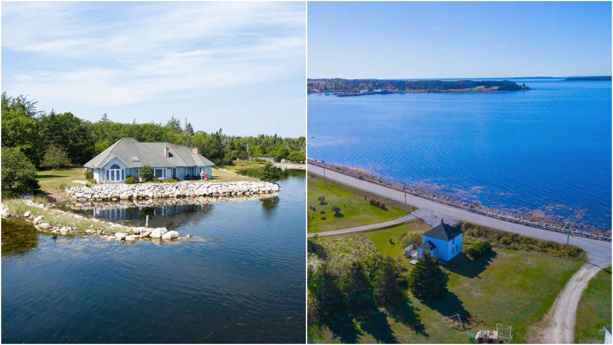 Houses For Sale In Nova Scotia Prove It's The Place To Be For A Cheap Waterside Mini-Mansion