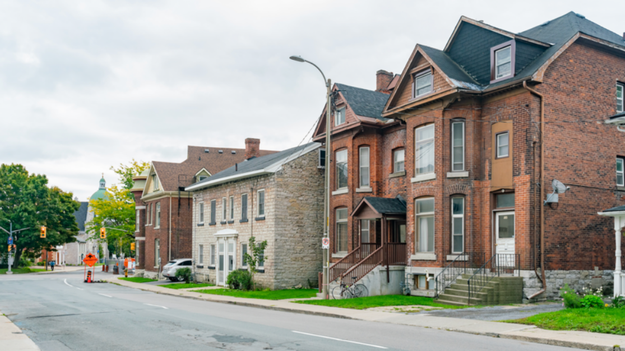 Houses in Kingston Ontario.