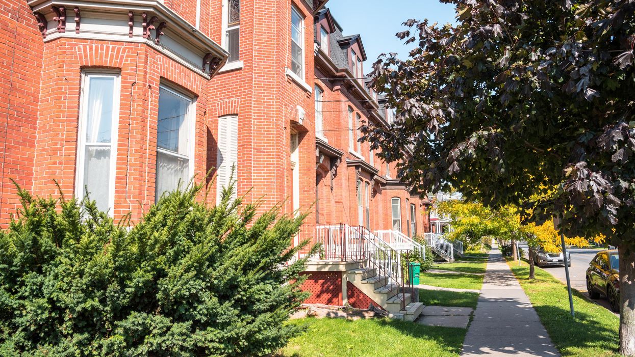 Houses in Kingston.