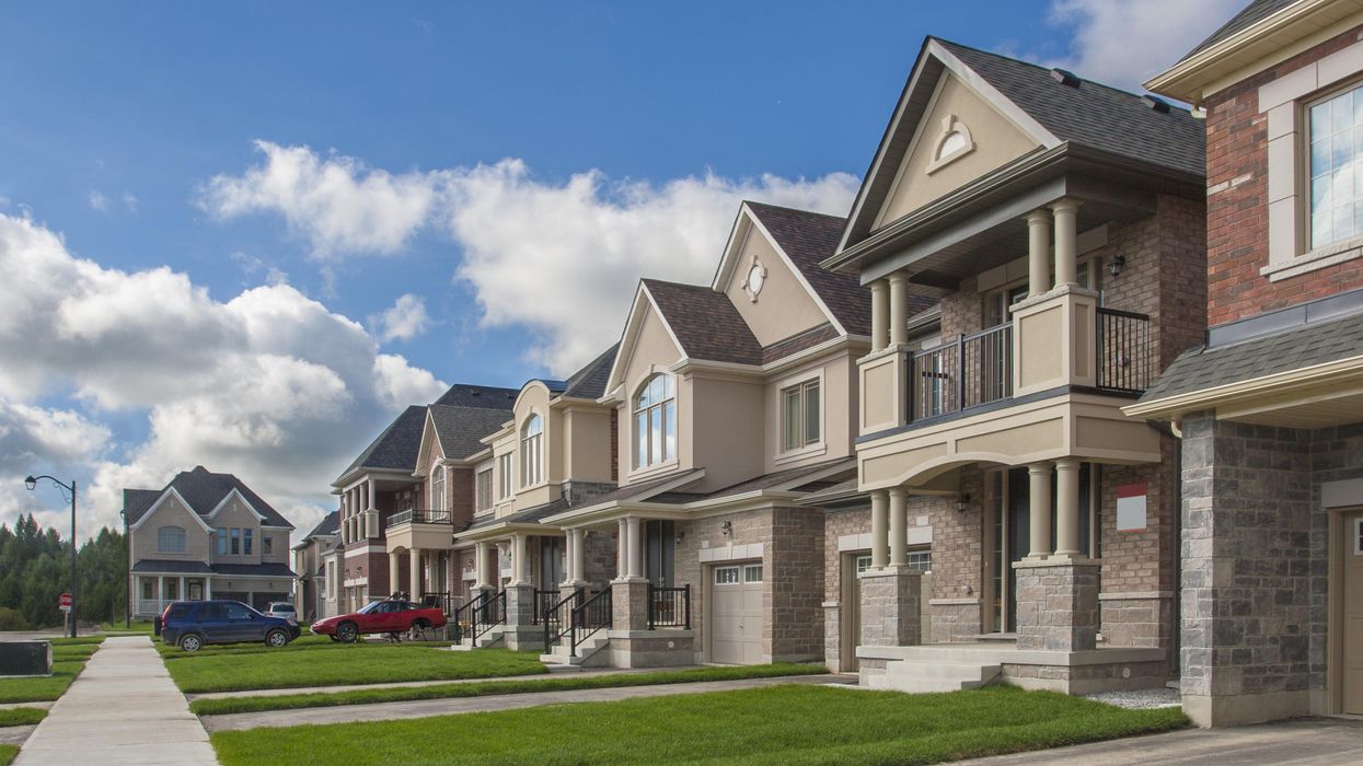 Houses in the Greater Toronto Area.