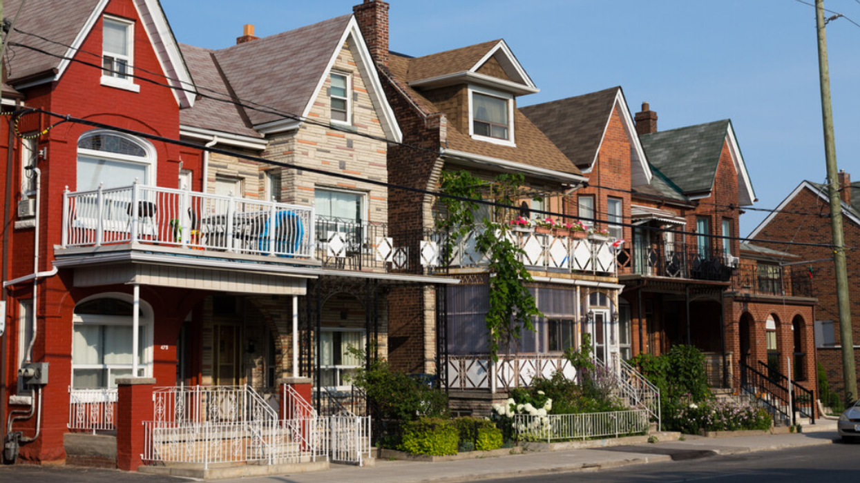 Houses in Toronto.