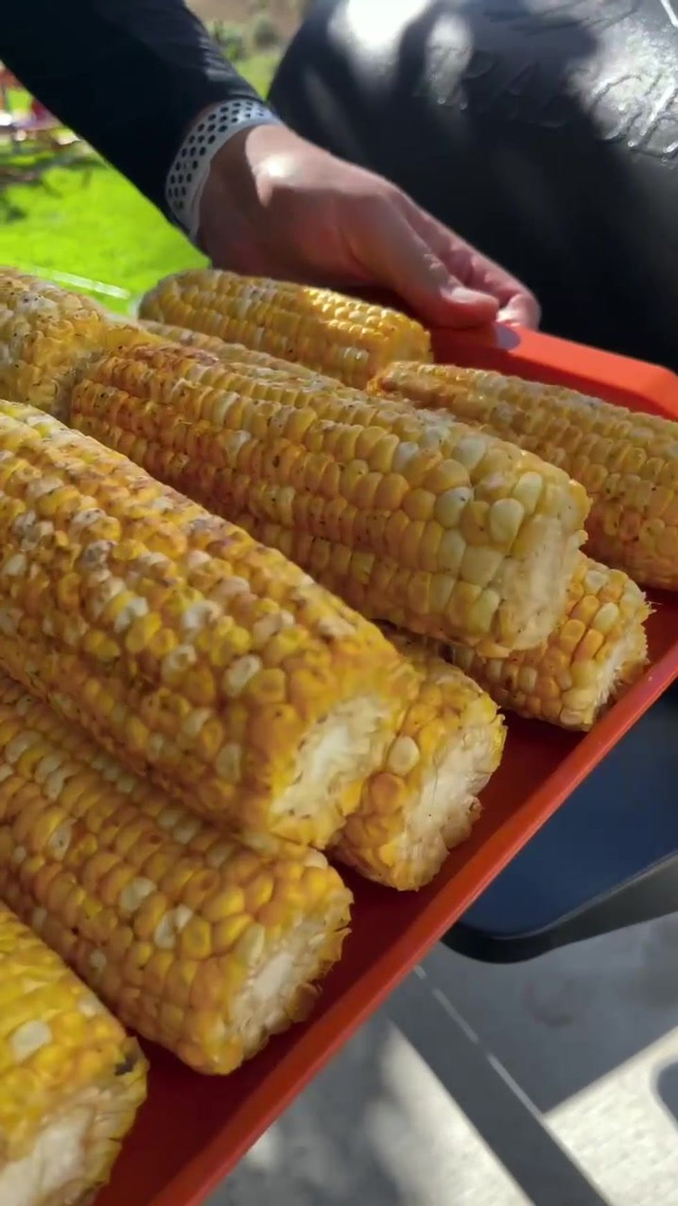 Grilled corn on the cob Narcity