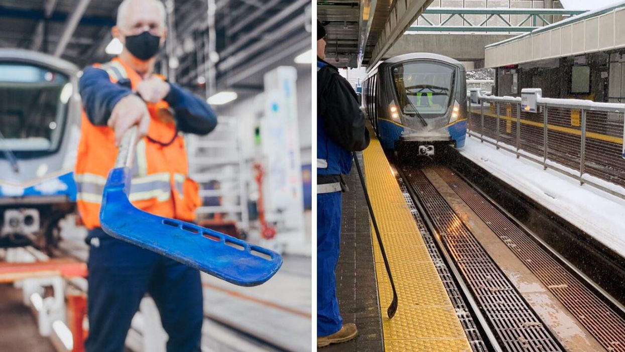 How They Get Ice Off The SkyTrain Doors In Vancouver Is The Most Canadian Solution Ever