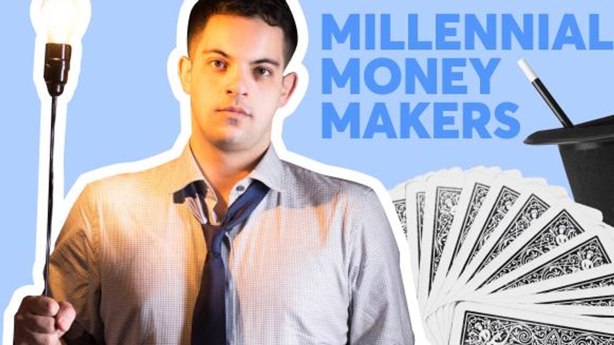 How This 27-Year-Old Queen's Math Major Ended Up Earning Six Figures As A Magician