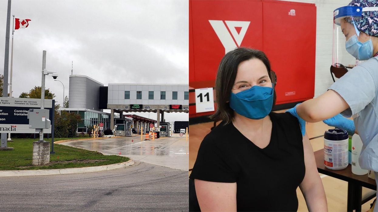 How To Get A COVID-19 Vaccine In Canada Includes Border Crossing