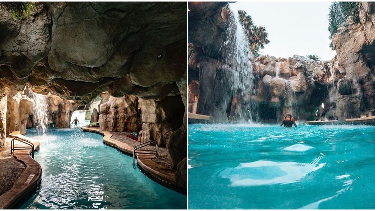 Hyatt Regency Hotel Pool In Florida Is Like A Magical Mermaid Grotto With Rocky Waterfalls
