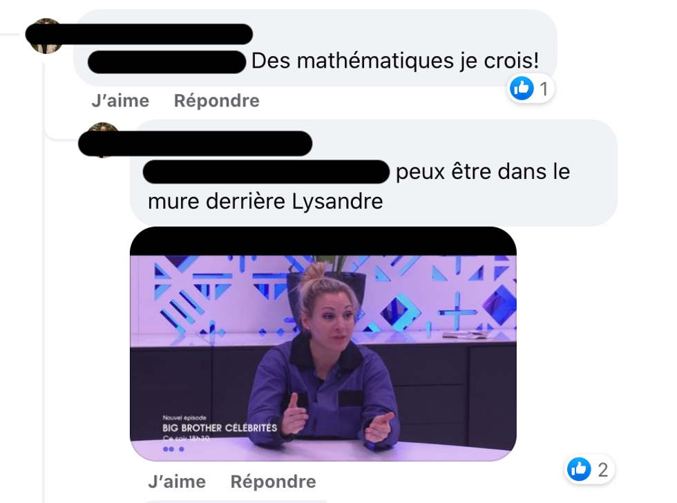 Hypoth\u00e8ses pour l'\u00e9nigme \u00e0 Big Brother C\u00e9l\u00e9brit\u00e9s.