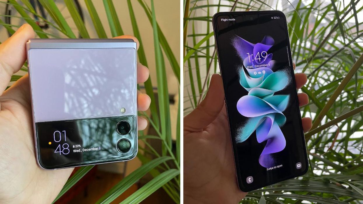 I Got Samsung's Fancy New Flip Phone & It's So Much More Than A Nostalgic Throwback