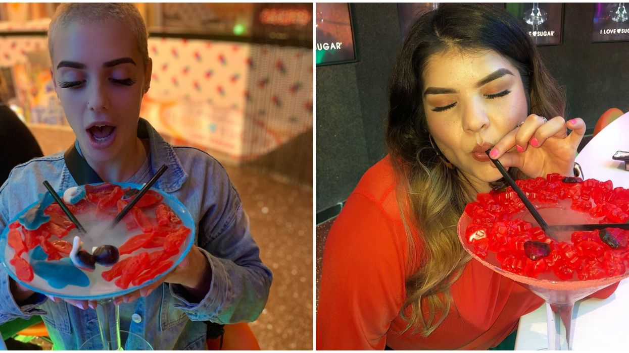 I Love Sugar In Las Vegas Serves Up Giant Boozy Candy Drinks