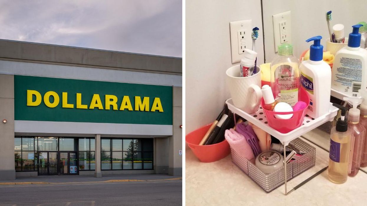 I Spent $13 At Dollarama To Tame The Chaos In My Bathroom & Now My Life Is Better For It