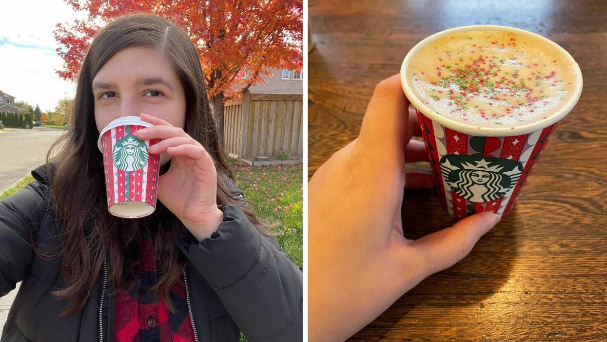 I Tried The New Starbucks Holiday Drink & It's Actually Worth The $5 (PHOTOS)