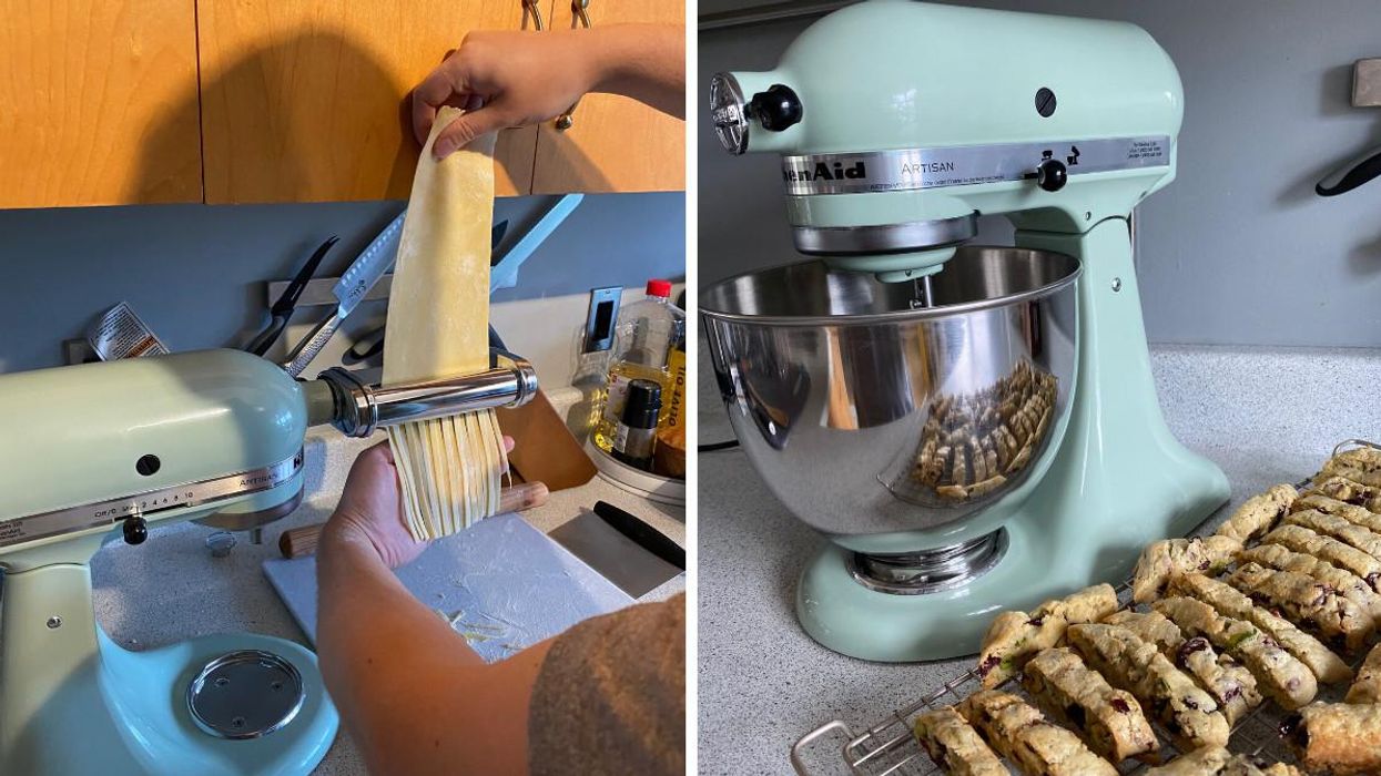 I Used This KitchenAid Stand Mixer To Make My Favourite Italian Foods & Here’s My Honest Review