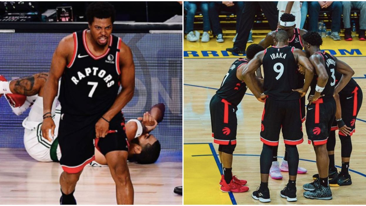 Ibaka And Lowry Had A Heated Moment Yesterday & VanVleet Had To Step In (VIDEO)
