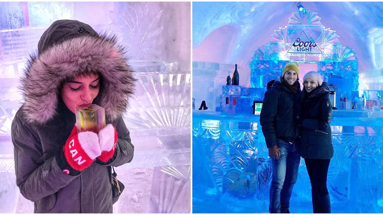 Ice Hotel Bar