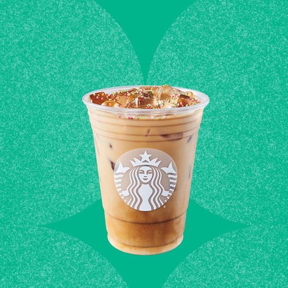 Iced Sugar Cookie Almondmilk Latte.