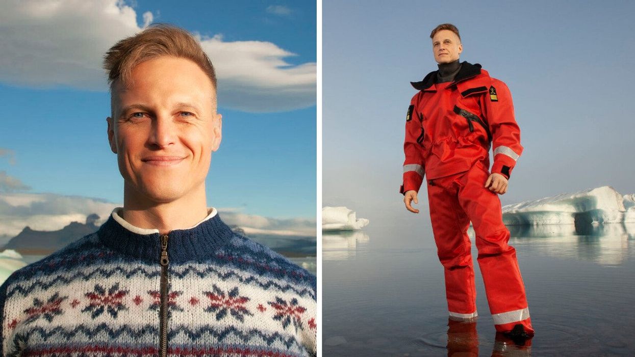 Icelandic explorer Fiann Paul.