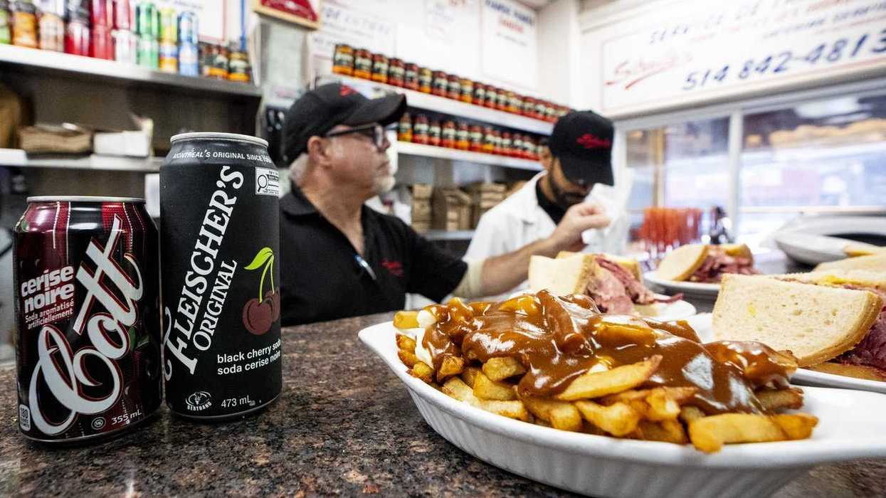 Iconic Montreal deli swaps its black cherry soda