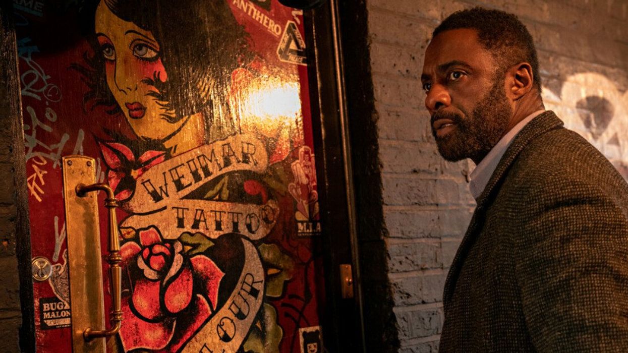 Idris Elba as John Luther in "Luther: The Fallen Sun" on Netflix.