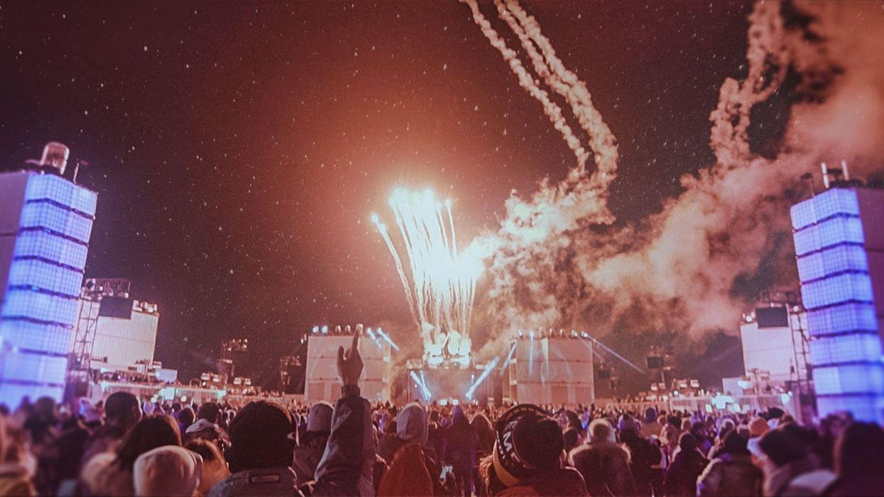 Igloofest à Montréal.