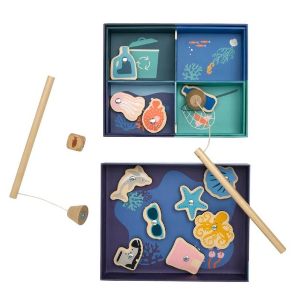 IKEA BL\u00c5VINGAD fishing game.