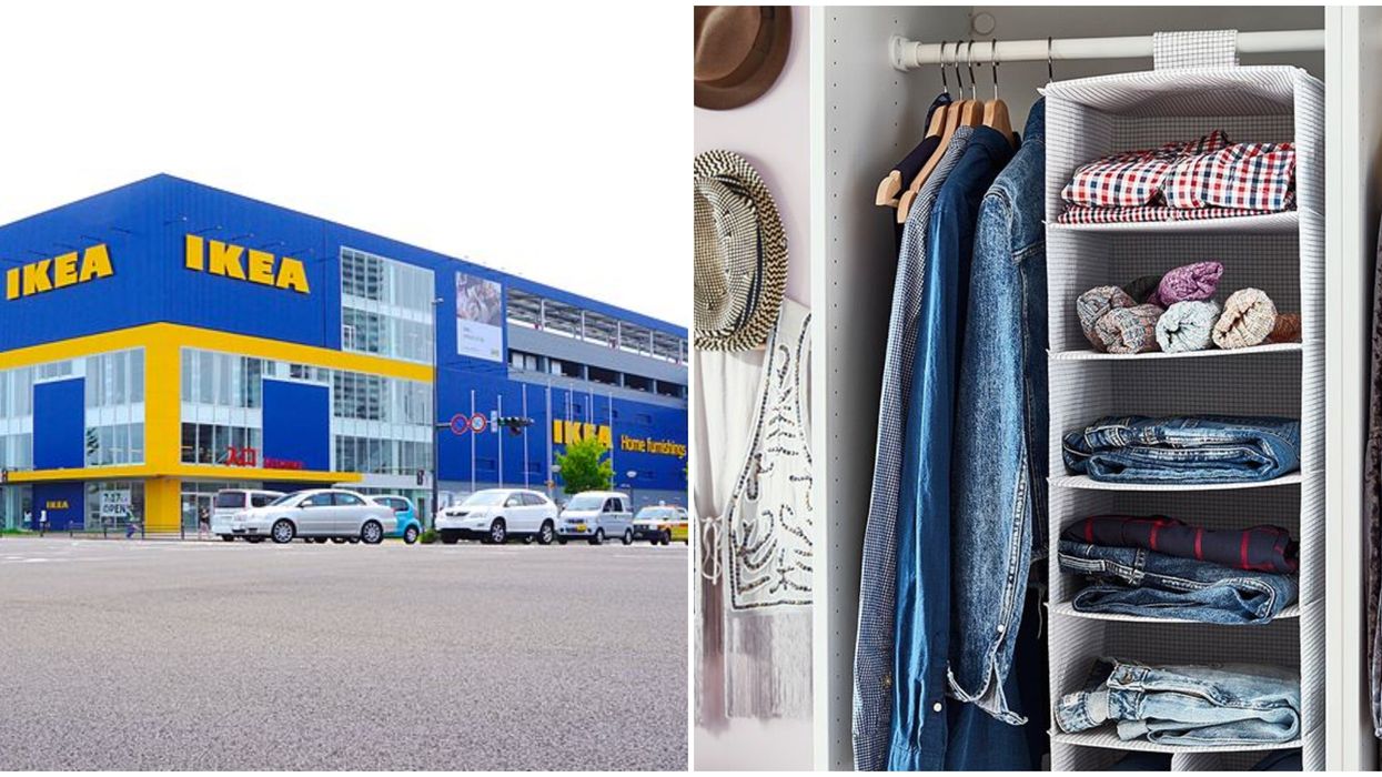 IKEA fait une vente sur les accessoires de rangements de vêtement à temps pour l'automne