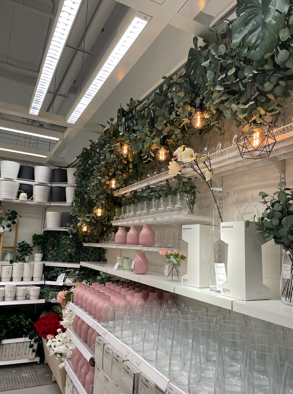 IKEA plants.