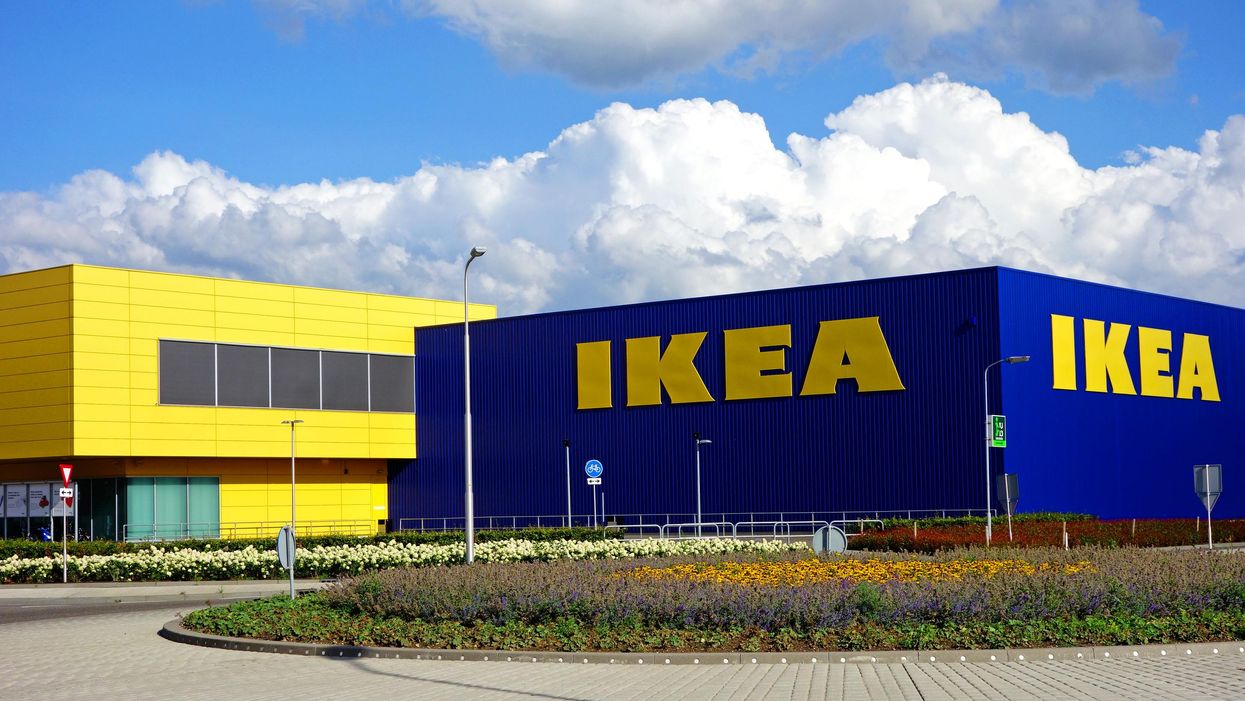 IKEA store.