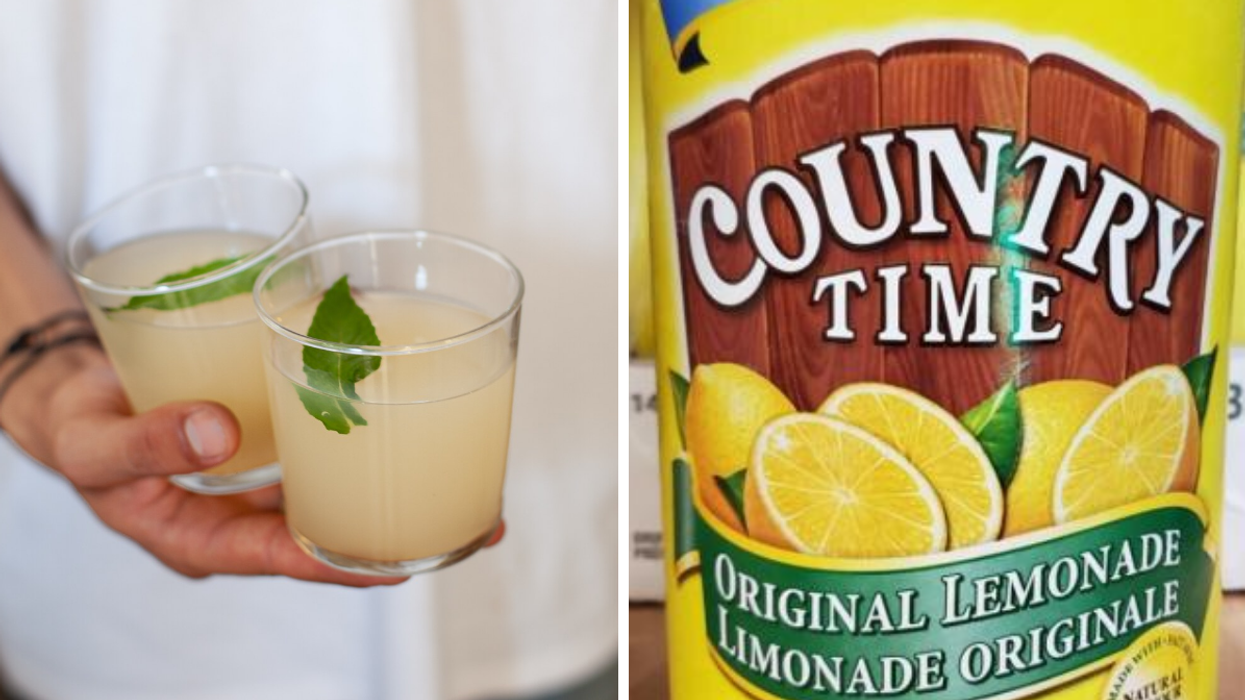 Il pourrait y avoir du verre dans ta préparation pour limonade vendue au Canada