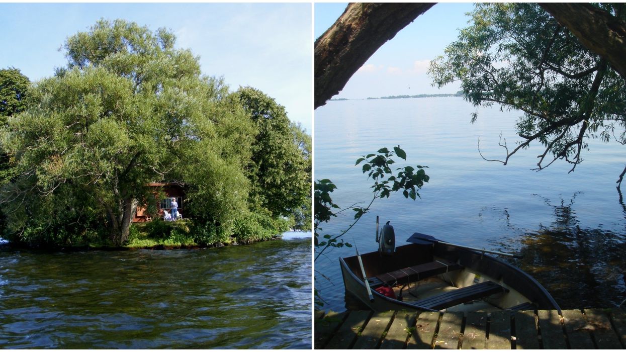 Île privée à vendre dans le lac Saint-François en Montérégie pour seulement 150 000 $