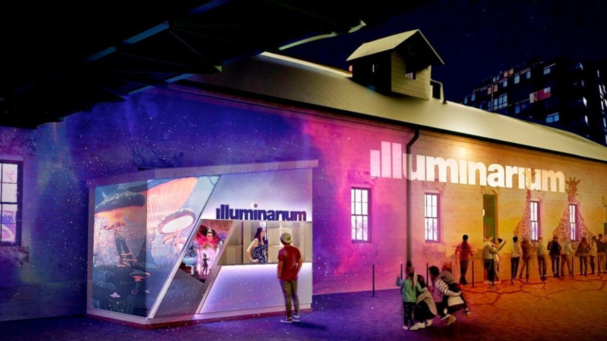 Illuminarium exterior.