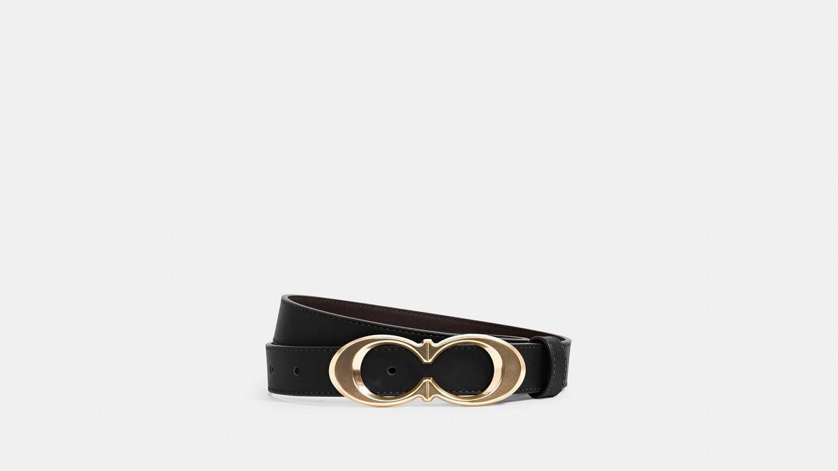 signature buckle belt 25mm